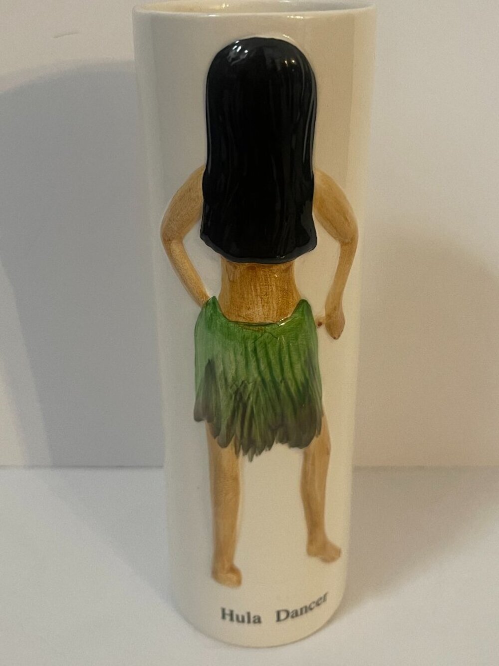 United States Lines Hula Dancer Limited Edition Ceramic Tiki Cup Vase - Picture 5 of 7